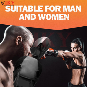 Meilleur fournisseur de pads de frappe en cuir PU avec logo personnalisé, pour le crochet et le coup de poing, pour l'entraînement aux arts martiaux MMA - Product Image 2