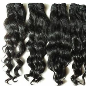 Cheveux humains indiens vierges de haute qualité à vagues profondes en vrac des temples cheveux bruts directement des fabricants à Chennai, en Inde - Product Image 5