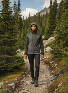 Veste polaire à capuche pour homme, couleur contrastée, fermeture éclair, coupe-vent, décontractée, pour l'automne - Product Image 6