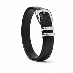 Women PU Leather <b>Belt</b> Black Fashion Waist <b>Belt</b> <b>Silver</b> <b>Buckle</b> Double Keeper Adjustable Casual Dress <b>Belt</b> Wholesale Supplier Maker - Product Image 4