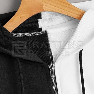 Meilleures ventes Haut court d'hiver pour femmes Sweats à capuche Vêtements doublés durables tricotés à la mode pour l'extérieur Court avec logo avant - Product Image 3