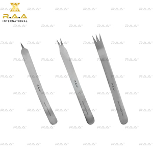 Rétracteurs de capsules 10 pouces, lot de 3 pièces (1, 2 et 3 à pointes acérées), 30 mm, en acier inoxydable de haute qualité, instrument ophtalmique, norme de sécurité - Product Image 3