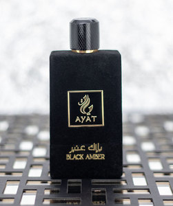 Parfum BLACK AMBER 100 ml par Ayat Perfumes Original Dubai Arabic Long Lasting Eau De Parfum pour hommes et femmes - Product Image 2