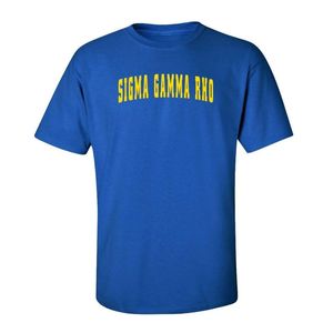 Camiseta Personalizada de Mujer Estilo Universitario con Cuello Redondo y Manga Corta, Apliques de Letras Griegas Bordadas, Moda Casual Universitaria - Product Image 1