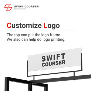 Customize Retail Display Clothing Apparel Floor Stand Display <b>Racks</b> - Product Image 5