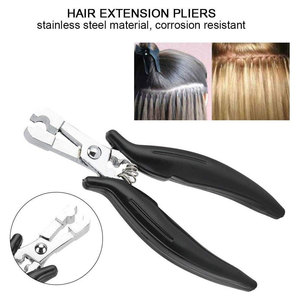Pince à extensions de cheveux de haute qualité, pince professionnelle pour micro-anneaux, kit de micro-perles pour extensions capillaires - Product Image 5