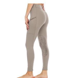 Leggings pour femmes modernes à taille haute, extensibles, légers, en polyester et coton respirant, avec support OEM - Product Image 3