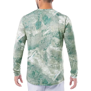 T-shirt léger pour homme, imprimé camouflage, séchage rapide, vêtements de pêche et de chasse d'été, équipement de chasse pour homme - Product Image 3
