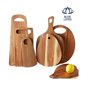TOP GRADE Wooden Cutting Board 2026 Thick Wood Build for Meat Cutting & Bread Serving Reliable Surface Best Choice - Product Image 1