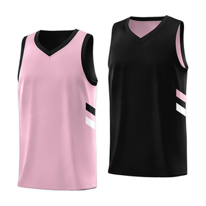 Premium Reversible Basketball Uniform Breathable <b>Athletic</b> Basketball Teamwear Professional Manufacturer - Product Image 2