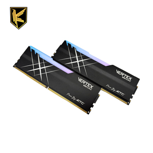 [Aitc Kingsman] 16GBx2ความจำ DDR5สีดำ RGB สำหรับเล่นเกม6000MHz สำหรับ Intel XMP และ AMD Expo - Product Image 1