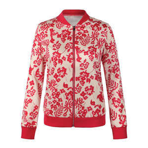 Best Selling Exclusive Trend Women Printing Varsity <b>Jackets</b> Soft Feel Pullover For Street Inspired Lifestyle Outfits Online Sale - Product Image 1