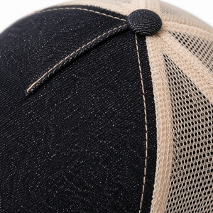 Gorra trucker clásica unisex de malla bicolor, gorra trucker clásica de malla para uso diario informal, 6 paneles, ajuste regulable. - Product Image 6