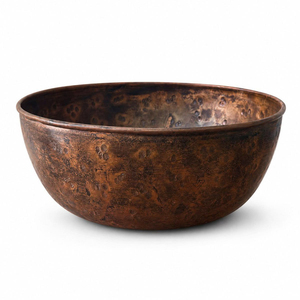 Cuenco de cobre hecho a mano de lujo, diseño vintage, cuenco metálico para servir comida, uso decorativo, cuencos de cobre en oferta - Product Image 1