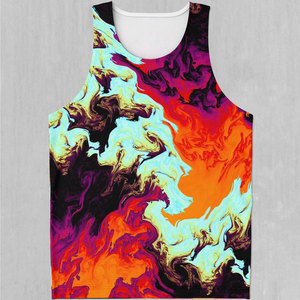 Débardeur de fitness sans manches pour homme, qualité supérieure, tricoté, grande taille, respirant, en coton, confortable, couleur unie - Product Image 5
