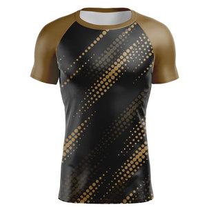 เสื้อยืดแขนยาวพิมพ์ลายตามสั่ง ระบายอากาศได้ดี ผู้ชาย 95% ผ้าฝ้าย 5% ผ้าสแปนเด็กซ์ ขายส่ง เสื้อผ้ากีฬากลางแจ้ง ฟิตเนส เสื้อยืดออกกำลังกายผู้ชาย - Product Image 1