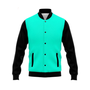 2026 Baseball <b>Jackets</b> Customizable Logo Letterman <b>Jackets</b> for Men & Women Stand Collar Button Front <b>Patchwork</b> Letterman <b>Jackets</b> - Product Image 5