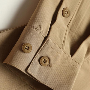 Camisa Táctica Premium para Hombre, Manga Larga, Color Sólido, Tejido Transpirable Avanzado, para Actividades al Aire Libre - Product Image 4