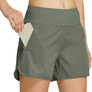 Shorts Deportivos Transpirables para Mujer con Cintura Ajustable, Ideales para Correr, Entrenamiento, Gimnasio, Fitness y Estilo de Vida Activo - Product Image 1