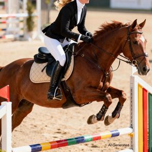 Pad d'équitation sans selle avec étriers |   Selle sans arceau doublée en polaire |   Vêtement d'équitation respirant et confortable avec extérieur en coton - Product Image 4