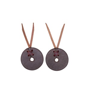 Protège-mors Western imprimé rose Howdy avec attaches en cuir marron – Accessoires d'équitation personnalisés pour chevaux - Product Image 2