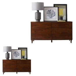 Mueble de Tv equipado con cajones con un diseño moderno hecho de madera de teca para salas de estar con tamaños personalizados - Product Image 4