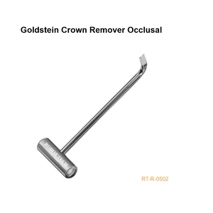 Ergonomic Manual Dental Goldstein <b>Crown</b> Remover 45' Angle Stainless Steel by Roboz Tech Pakistan - Product Image 2