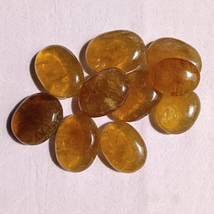 Magnifique Pierre de Fluorite Jaune, Pierre de Guérison Reiki Écologique, Pierre de Paume Personnalisable pour la Méditation et la Décoration Intérieure - Product Image 2