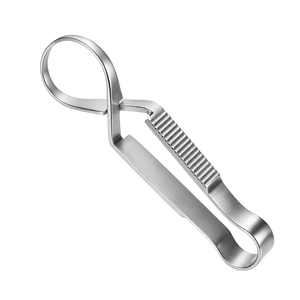 Pinces chirurgicales à action croisée pour serviettes, réutilisables, en acier inoxydable, ensemble d'instruments manuels pour la fixation des draps en soins intensifs, usage clinique - Product Image 1