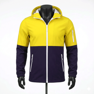 High Quality Wholesale Men's Lightweight Softshell <b>Jacket</b> Windbreaker Waterproof Warm <b>Fleece</b> <b>Lined</b> Soft Shell for Outdoor Hiking - Product Image 1