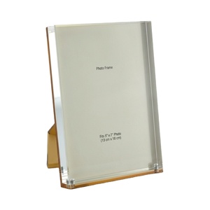 Luxury Clear Acrylic Photo <b>Frame</b> <b>5x7</b> High Quality Desktop Magnetic Lucite Picture <b>Frame</b> Wholesale Modern Home Office Decor <b>Frame</b> - Product Image 1
