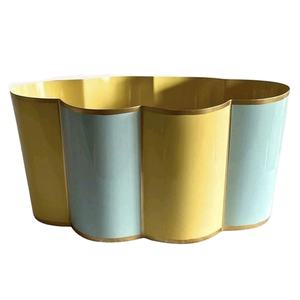 Cubo de regalo de Navidad al por mayor, juguete de colores personalizado, Cubo de Metal, maceta de flores - Product Image 3