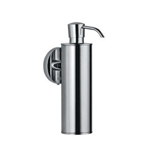 Distributeur de savon mural en acier inoxydable raffiné pour salle de bain, pompe à liquide - Product Image 1
