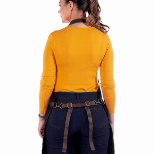 Customized Jeans <b>Apron</b> for Men's Black Color Butchers <b>Apron</b> <b>BBQ</b> Grill Kitchen Woodwork Barber Welding <b>Apron</b> - Product Image 3