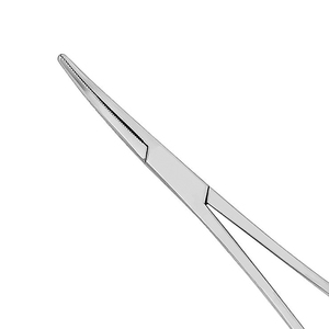 คีมหนีบห้ามเลือด Crile ขนาด 5/12 นิ้ว (14 ซม.) แบบโค้ง ทำจากเหล็กกล้าไร้สนิม - Product Image 2