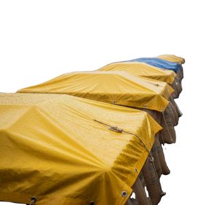 Fabricant de bâches Mandi sur mesure, fournisseur de bâches laminées, bâche Mandi de qualité industrielle, couverture imperméable pour stand - Product Image 1