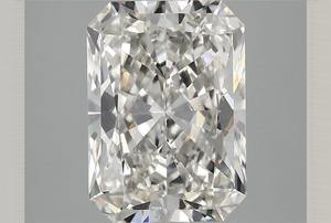 Diamante Sintético de Laboratorio con Corte Radiante de 3.03 Quilates, Certificado por IGI, Color E, Claridad VVS2, Acabado Excelente, Diamante Suelto Brillante para - Product Image 3