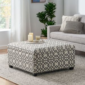 Richmond <b>Storage</b> Ottoman Stylish <b>Stool</b> with Hidden <b>Storage</b> Space - Product Image 4