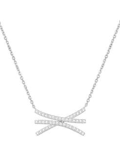 Collar de diamantes (1/3 CT. T. W.) en plata esterlina | Macy's - Product Image 1