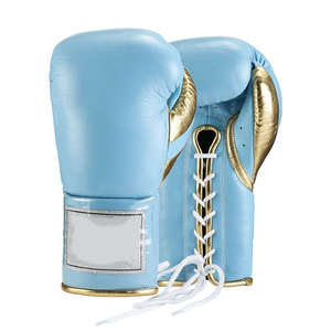 Guantes de Boxeo LaceUp, Nueva Llegada, Guantes de Boxeo de Cuero con Logotipo Personalizado, Guantes de Boxeo Profesionales para Entrenamiento de MMA - Product Image 3
