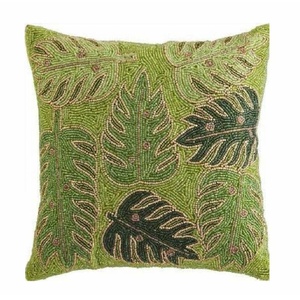 ปลอกหมอนอิงลายเรขาคณิตประดับลูกปัดแก้ว ขายดี ปลอกหมอนอิงตกแต่งประดับลูกปัด สำหรับโซฟา เตียงนอน - Product Image 2