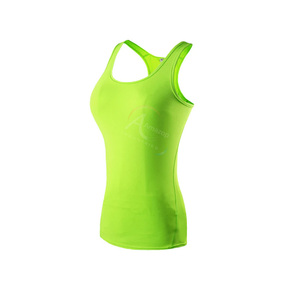 Débardeur de yoga ajusté pour femme, 100 % coton, séchage rapide, respirant, vêtement de sport décontracté pour la gym, le fitness et la course à pied - Product Image 1