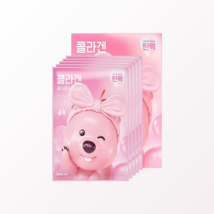 แผ่นมาส์กคอลลาเจน แจนมัง ลูปปี้ รีพลาย มี คอลลาเจน เฟเชียล ฟิต มาส์ก 5 แผ่น แผ่นมาส์กหน้า คอลลาเจน มาส์กหน้าแบบแผ่น เกาหลี - Product Image 6
