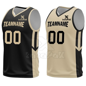 ชุดเสื้อและกางเกงบาสเก็ตบอลแบบกลับด้านได้สำหรับผู้ใหญ่ ออกแบบเองได้ สั่งทำจำนวนมากสำหรับทีมและผู้เล่น - Product Image 5