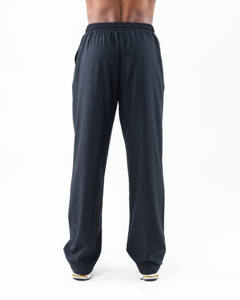 Stonefield <b>Men's</b> 100% Cotton Canvas Acid Wash Drawstring Mid Waist <b>Wide</b> <b>Leg</b> High Street Summer Fashion <b>Trouser</b> - Product Image 2
