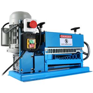 Spellatura Cavi Elettrici 1.5-38MM 370W con 10 Lame - Attrezzatura Efficiente per il Riciclo di Rottami Metallici e Vari Cavi in Metallo - Product Image 3