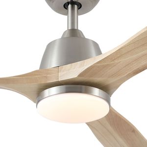 52-Inch LED <b>Ceiling</b> Fan with Integrated <b>Lighting</b> <b>Remote</b> <b>Control</b> Included - Product Image 4