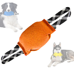Jouet à mâcher pour chien Kinghon résistant aux morsures avec 2 poignées, produits d'entraînement professionnels pour chiens, jouets interactifs à mâcher pour chiens - Product Image 3