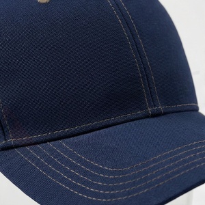 <b>Navy</b> Blue Solid Cotton <b>Baseball</b> <b>Cap</b> Blank Plain Casual Unisex Find Look Fit Top Comfort Pick Headwear Shade Gear New - Product Image 4