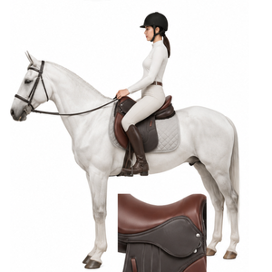 Funda de Silla de Montar para Caballo de Alta Calidad, Personalizable, de Tela de Algodón, para Exteriores, Equipo de Entrenamiento de Equitación a Bajo Precio - Product Image 5